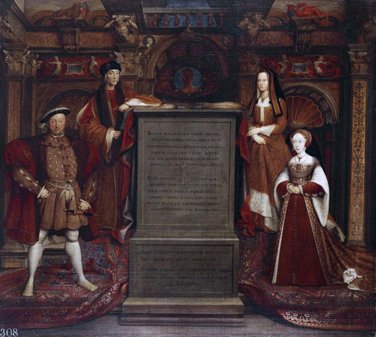 Leemput, Remigius van Henry VII and Elizabeth of York (mk25) oil painting picture